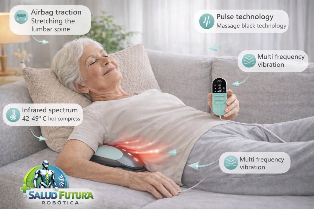 Kit Robotico Lumbar con Calor y Masaje