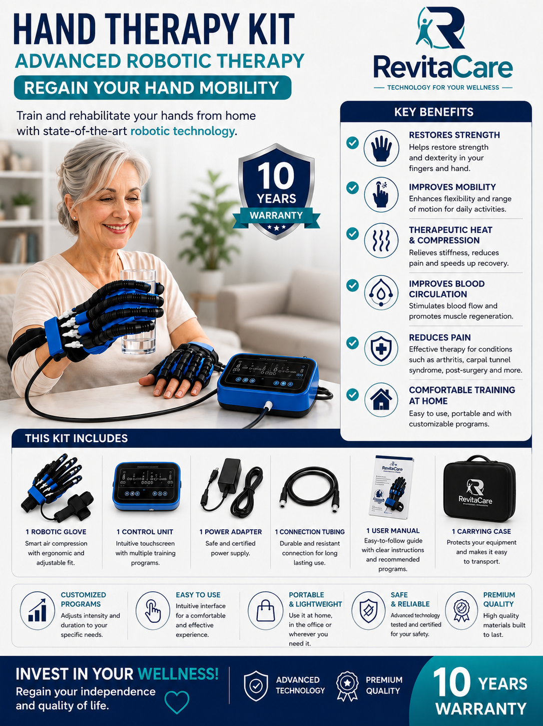 Robotic Hands Rehabilitation Kit